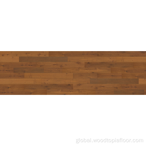 Brown Color Wood Floors High Quality Oak Engineered Wood Flooring Manufactory